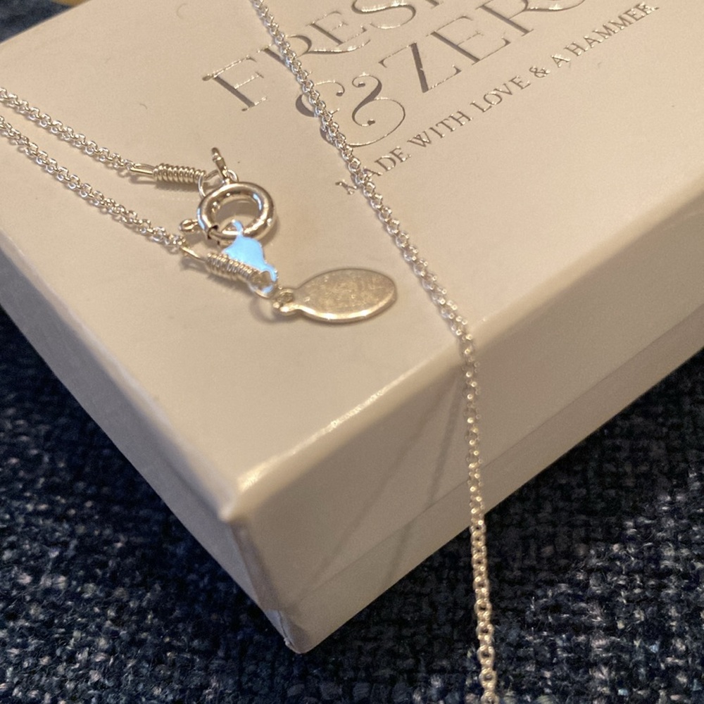 Freshie & Zero Sterling/Brass Necklace, NIB - Picture 4 of 4
